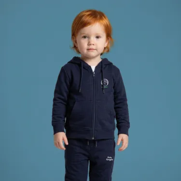 Felpa cappuccio full zip