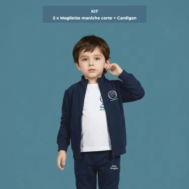 KIT 2 MAGLIETTE + 1 CARDIGAN