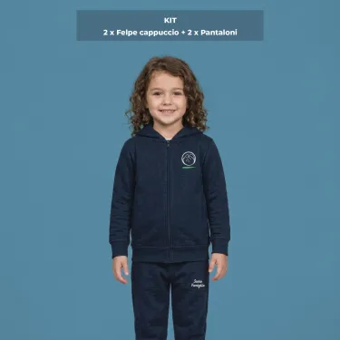 KIT 2 FELPE + 2 PANTALONI