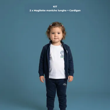KIT 2 MANICHE LUNGHE + 1 CARDIGAN