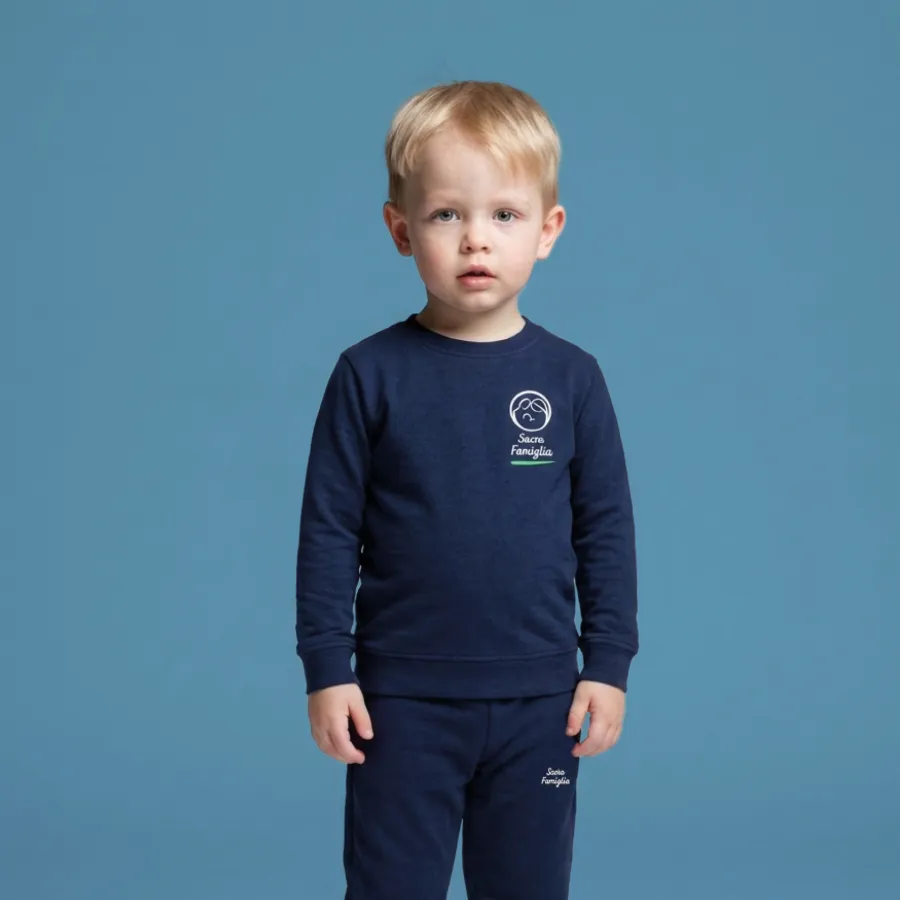 foto ai manica lunga navy