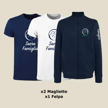 Kit Felpa + 2 Magliette