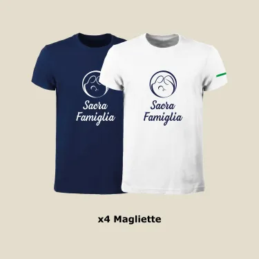 Kit 4 Magliette maniche corte